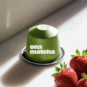 Thé Vert Matcha Fraise - Boîte de 10 Capsules (5g/capsule)