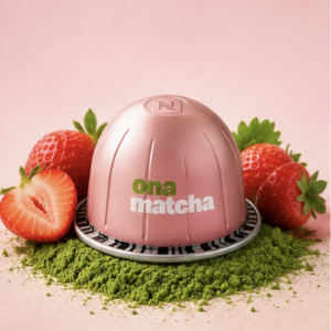 Thé Vert Matcha Fraise - Boîte de 10 Capsules (5g/capsule)